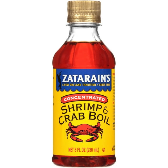 Zatarain's Kosher New Orleans Style Liquid Crab Boil, 8.0 fl oz Bottle