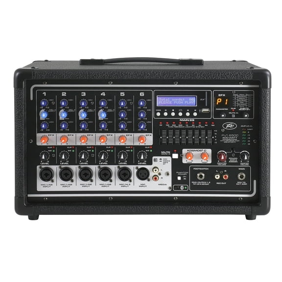 Peavey PVI6500 120US With Dual Power Section & Independent Control 3601840 New
