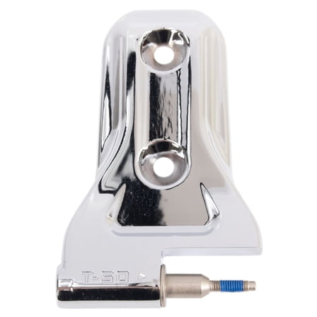 TRQ Front or Rear Upper Door Hinge LH Side Chrome for Jeep Wrangler Gladiator BDA06924 Fits select: 2018-2019,2021 JEEP WRANGLER UNLIMITED