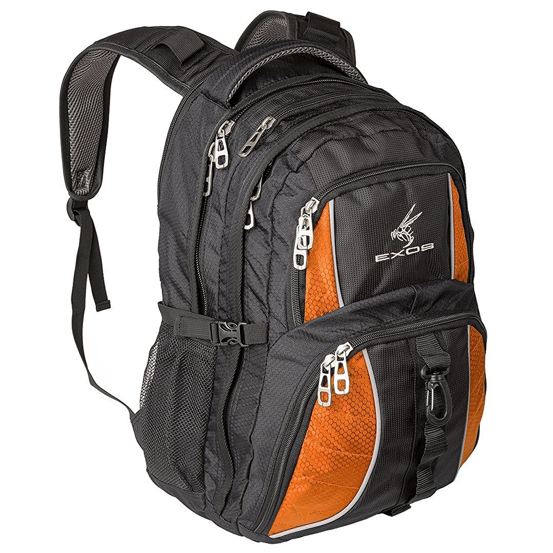 Photo 1 of Backpack, (laptop, travel, school or business) Urban Commuter by (Black/Burnt Orange)