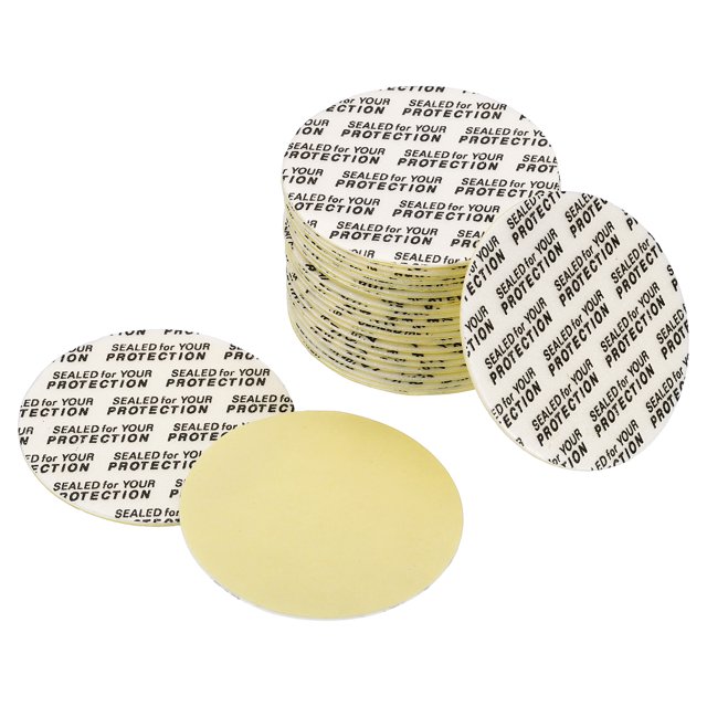 Unique Bargains Doublure de Couvercle en Mousse 40mm/1.56 Pouces, 50 Pcs Résistant à la Mousse Joint Sensible à la Pression