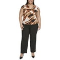 thumbnail image 5 of Calvin Klein Womens Plus Office Casual Pullover Top, 5 of 5