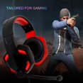thumbnail image 3 of G2000 Headphone Light Effect Noise Reduction Strong Bass Stereo Sound Wired Gaming Headset for Home, 3 of 11