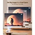 thumbnail image 6 of Magcubic Smart Projector HY300GT, 2K Support Portable Projector with WiFi and BT, Auto Focus & Keystone, 180° Rotatable Projector for Indoor/Outdoor, 6 of 9