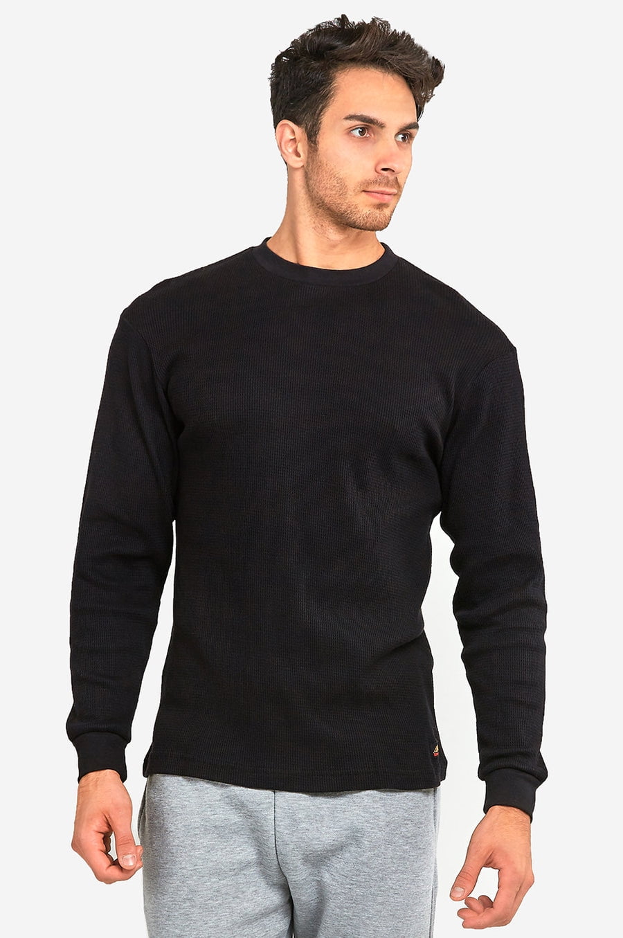 Men's Classic Waffle Knit Heavy Thermal Top 100% Cotton Long