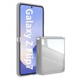 thumbnail image 3 of ELEHOLD for Samsung Galaxy Z Flip 7 2025 Case,Crystal Clear Non-Yellowing Shockproof Anti-Scratch Transparent Hard Back Slim Fit Case for Samsung Galaxy Z Flip 7 2025,Gray, 3 of 7