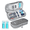 Gray, variant on YOUSHARES Insulin Cooler Travel Case - Portable Refrigerated Medicine Case for Insulin Pen, Medication and Diabetic Supplies with 2 TSA Approved Ice Pack (Quicksand Blue)