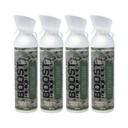 Boost Oxygen Large OUTDOORS Natural Aroma 10 Liter Canister, 4 Pack