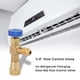 thumbnail image 1 of Válvula de Control de Flujo de Latón Válvula de Refrigerante R22 Válvula de Control de Flujo para Manguera de Carga de Refrigerante Válvula de Control de Flujo R22 Confiable ANGGREK Otros, 1 of 8