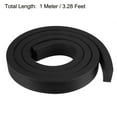 thumbnail image 2 of Unique Bargains Solid Rectangle Rubber Seal Strip 5mm Wide 3mm Thick 1 Meter Long Black, 20mm x 10mm x 1m, 2 of 5