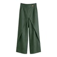 thumbnail image 5 of Endives Women Linen Pant Dress Pants Summer Business Casual Outfits Baggy Pant Wide Leg Pant With Pockets 2026 Beach Vacation, 5 of 5