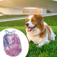 thumbnail image 4 of Rainbow Tie-dye Dog Summer Shirt Soft Cooling Dog T-Shirt Breathable Stretchy Doggie Tank Top Cute Puppy Sleeveless Vest Pet Clothes Apparel for Small Medium Dog Cat, 4 of 8