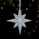 thumbnail image 5 of Adorno navideño acrílico con colgante de cristal de hielo | Decoración navideña colgante | Plástico transparente | Decoración navideña para el hogar, 5 of 6