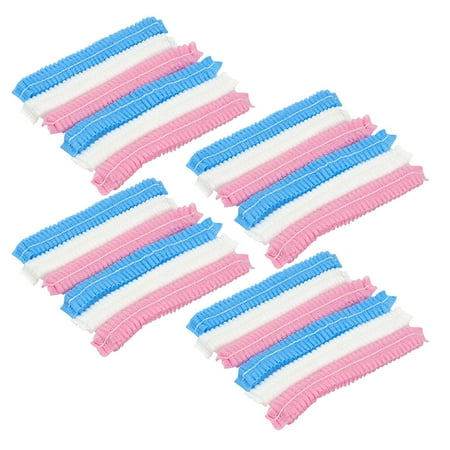 

Non-woven Hat 300Pcs Non-wvoen Disposable Hat Dustproof Factory Hat Multifunction Net