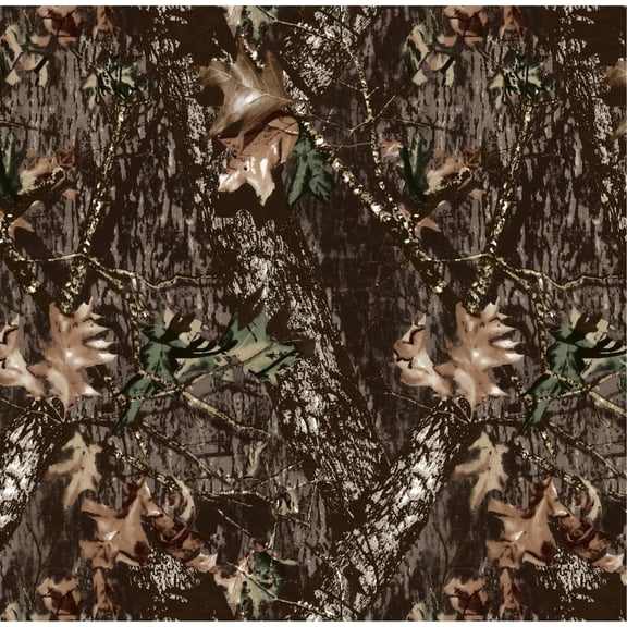 HBDesign 60 Inch Black Green Tree Camouflage Satin Fabric for DIY Apparel, Upholstery, Home Decor Craft Projects by the yard(5 yard)