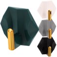 thumbnail image 1 of Shisuyan Adhesive Wall Hooks Abs Material 4Pcs Round Surface, 1 of 8