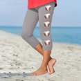 thumbnail image 2 of Fjofpr Girls Clothes Size 8 Toddler Kids Fashion Baesball Print Summer Leisure Yoga Sports Frenum Cropped Pants Gray 8 Years, 2 of 4