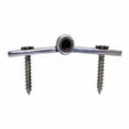 thumbnail image 5 of Renovators Supply Bright Chrome Plated Cabinet Door Square Hinge 2 in Small Kitchen Cabinet Hinge w/Removable Stainless Steel Pins and Hardware, 5 of 6