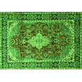 thumbnail image 1 of Ahgly Company Indoor Rectangle Persian Green Traditional Area Rugs, 2' x 3', 1 of 1