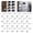 Black, variant on ToppiJoy 24PCS Hat Racks, Wall Mount Round Hat Stand, Slat Panels Cap Rack, for Bedrooms, Cloakrooms, Clothing Stores (Black)