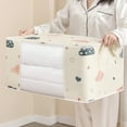 thumbnail image 2 of KYAIGUO Transparent Large Window Storage Bags Large Capacity Moving Bags Clothes Storage Can Store Some Clothes, Quilts, Toys, 2 of 5
