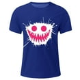 thumbnail image 4 of Men's Graphic Tees Printed Casual Summer Tee Tops Short Sleeve T-Shirts Fashion Tees, 4 of 7