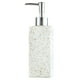 thumbnail image 5 of Dispensador de loción y jabón, botella vacía para encimera de casa, restaurante y baño. Blanco Impreso Punteado, 5 of 6