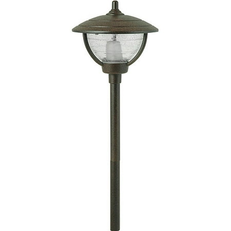 Moonrays 95816 Auburn-Style Low Voltage 10-Watt 12-Volt Metal Path Light, Rubbed Bronze Finish