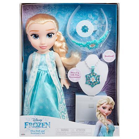 elsa doll and accessory set