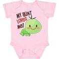 thumbnail image 3 of Inktastic My Aunt Loves Me Cute Turtle Boys or Girls Baby Bodysuit, 3 of 5