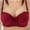 Wine, variant on Delliss Bras for Women comfortable adjustable underwear without steel ring,gathering thin bra daily bra.