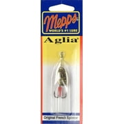 Mepps Aglia 5.63 Gold Blade Plain Spinner Bait Fishing Lure for Smallmouth Bass and Walleye