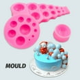 thumbnail image 3 of Molde de pastel de Chocolate, molde de silicona para decoración de postres, moldes para manualidades con azúcar, herramienta para hornear para Herramientas y accesorios para hornear Tipo 2 Billuyoard HA081250-02, 3 of 6