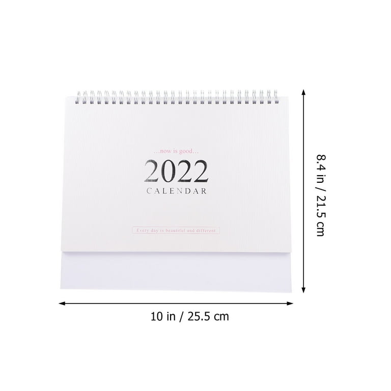 1Pc Mini 2022 Calendar Creative Paper Tabletop Calendar Office Desktop  Calendar - Walmart.com
