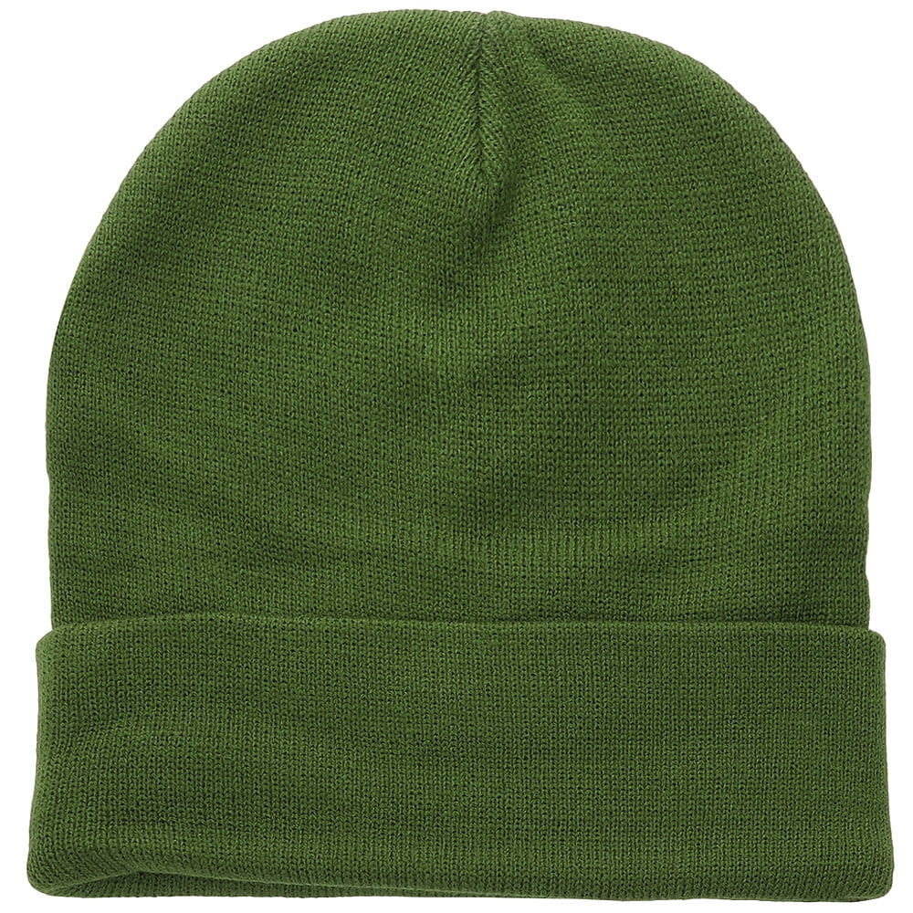 Falari - Falari Men Women Knitted Beanie Hat Ski Cap Plain Solid Color Warm Great for Winter