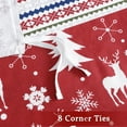 thumbnail image 6 of Christmas Duvet Cover Size-Christmas Holiday Printed Duvet Cover Set, Soft and Breathable Christmas Decorations Bedding Set, 6 of 6