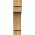 thumbnail image 2 of 5 1/2"W x 12"D x 24"H Mediterranean Smooth Corbel, Western Red Cedar, 2 of 9