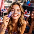 thumbnail image 5 of Blue US 250 Body Glitters — 4th of July Decorations — Neighborhood BBQs & Outdoor Celebrations, perfect for Summer BBQ Parties and National Holiday celebrations with classic Americana Style, 5 of 5