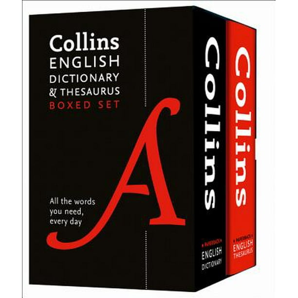 Collins English Dictionary and Thesaurus Set