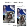 thumbnail image 5 of Kll Astronaut In Outer Space Wall Plate,Gloss Finish,Standard Size 1 - 5" X 3", Polycarbonate Thermoplastic,Electric Receptacle Plug Covers, 5 of 8