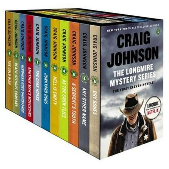 Pre-Owned The Longmire Mystery Series Boxed Set Volumes 1-11: The First Eleven Novels (Paperback) by Craig Johnson