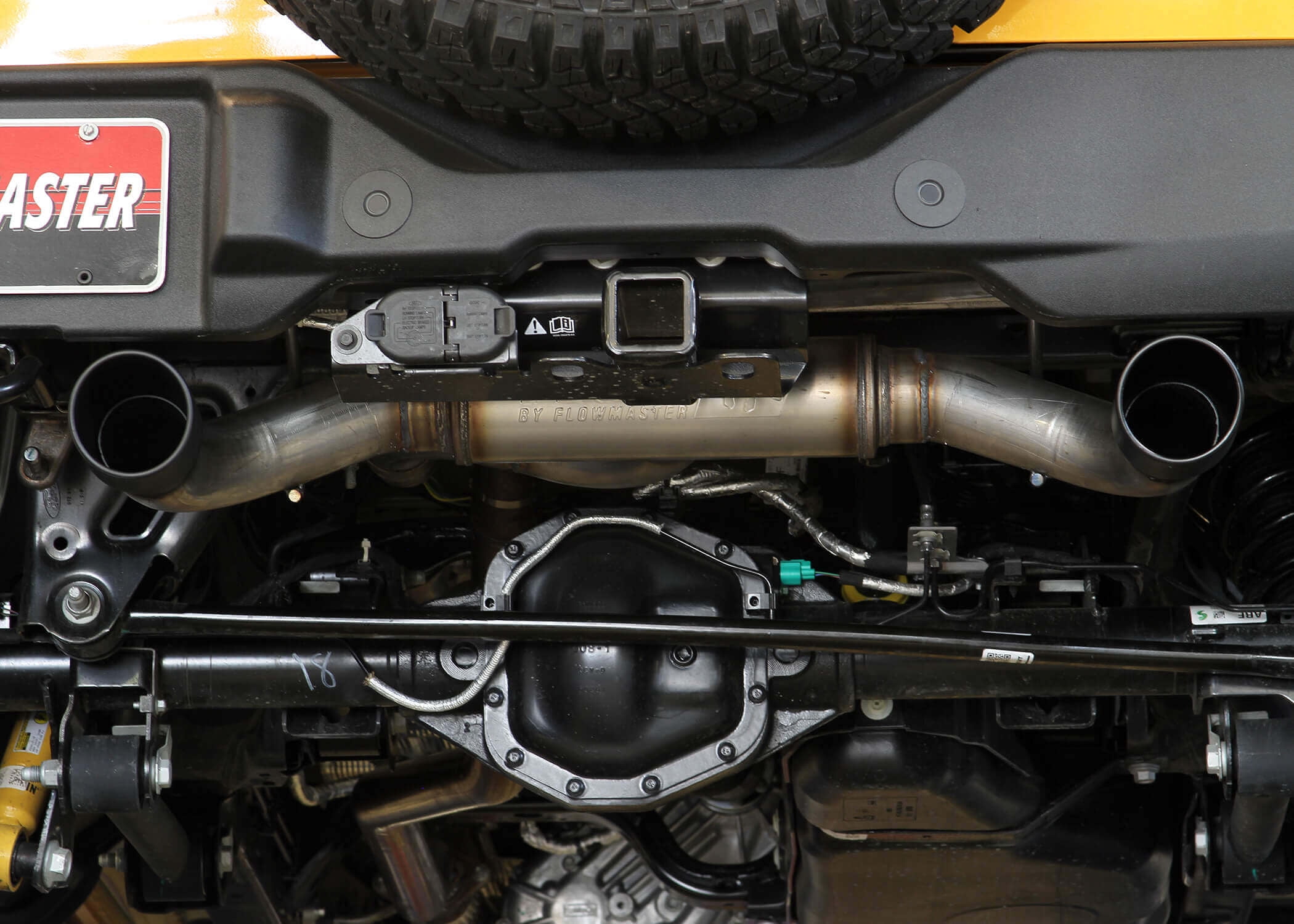 Flowmaster 718123 FlowFX Axle-Back Exhaust System Stainless Dual Exit