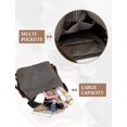 thumbnail image 6 of Sunyuer Women's Convertible Canvas Tote Bag, Large Capacity Multiway Shoulder Backpack, Adjustable Strap Hobo Handbag, Casual Versatile Crossbody Purse for Work Travel Daily Use, 6 of 7