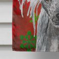 thumbnail image 4 of Carolines Treasures SC9592CHF Chinois Crête Flocon de Neige Rouge Drapeau de Noël Toile Maison Taille, 4 of 4