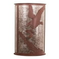 thumbnail image 2 of Meyda Tiffany 197065 Strike Of Eagle 2 Light 20" Tall Wall Sconce - Rust, 2 of 3