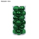 thumbnail image 2 of 24 Uds. De adornos de bolas de Navidad inastillables de 6cm para árbol de Navidad, decoraciones para fiestas de cumpleaños y bodas Adepaton CPB-SSW183-7, 2 of 5