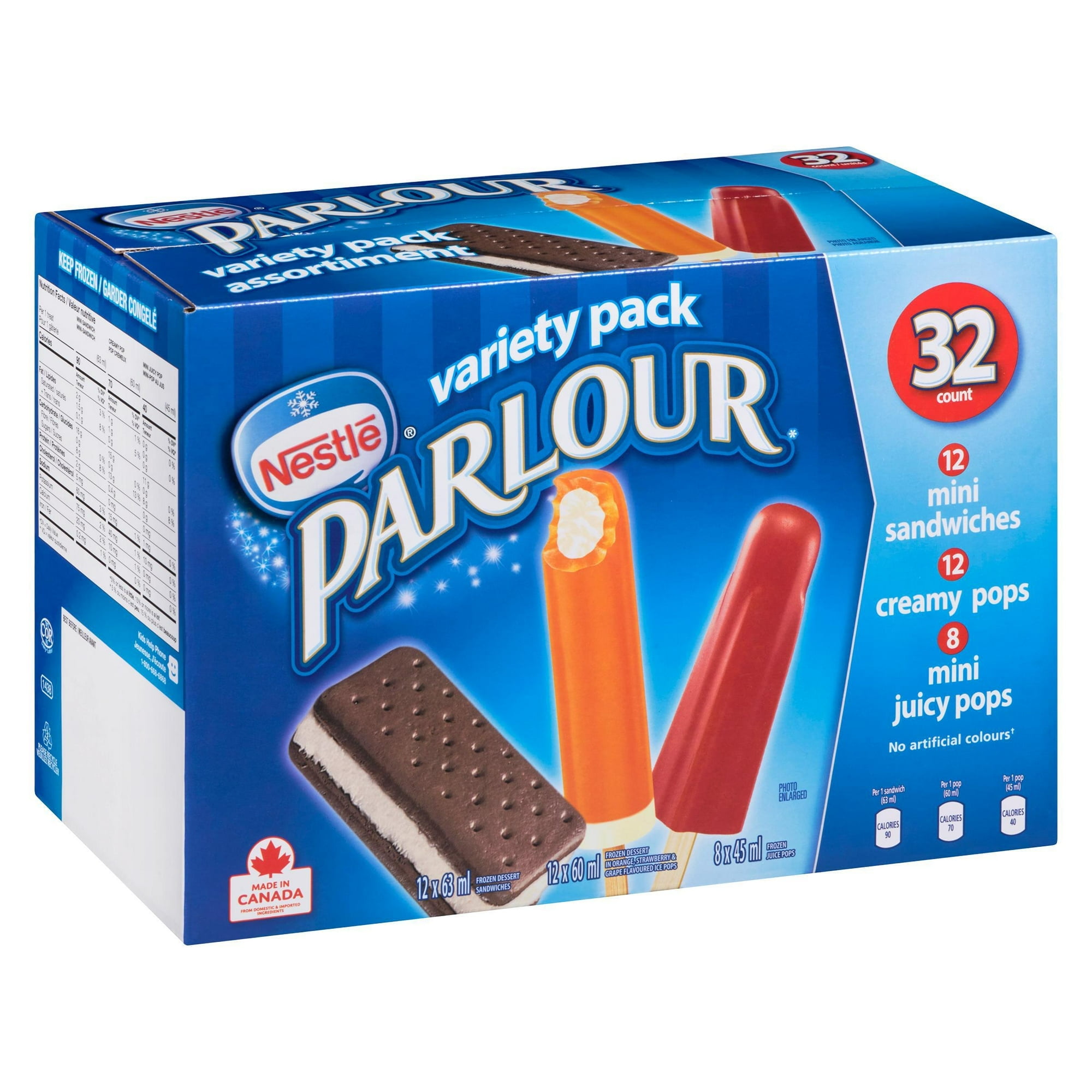 PARLOUR Variety Pack, 32 pcs