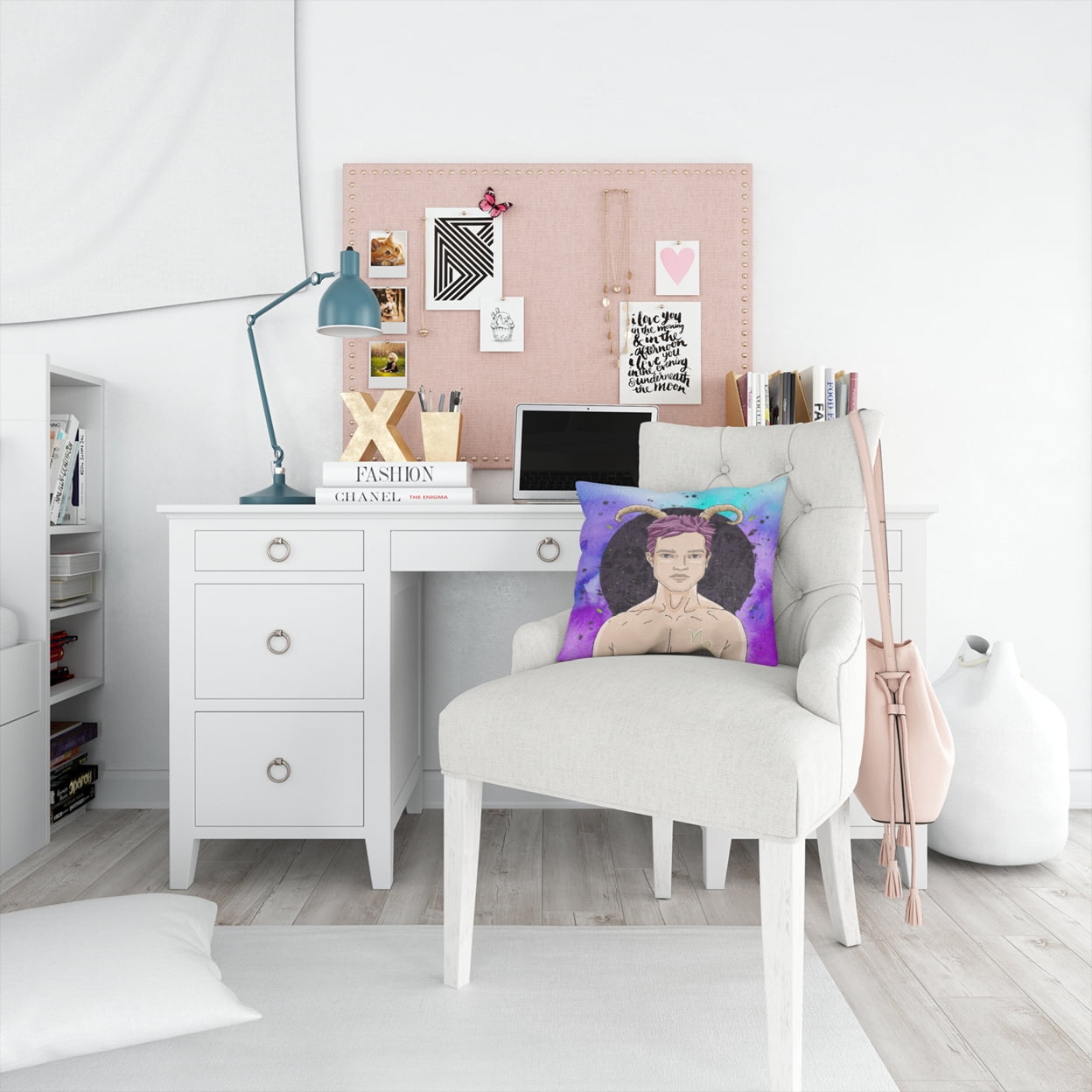 Zodiac Sign Fabric Decorative Pillow