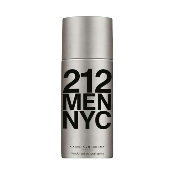 Carolina Herrera 212 deodorant spray 5.0 oz 150 ml for men by carolina herrera