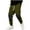 Army Green, variant on Sweat Pants for Men Casual Fashion Track Pants Elastic Waist Drawstring Jogger Pants, Black, 3XL